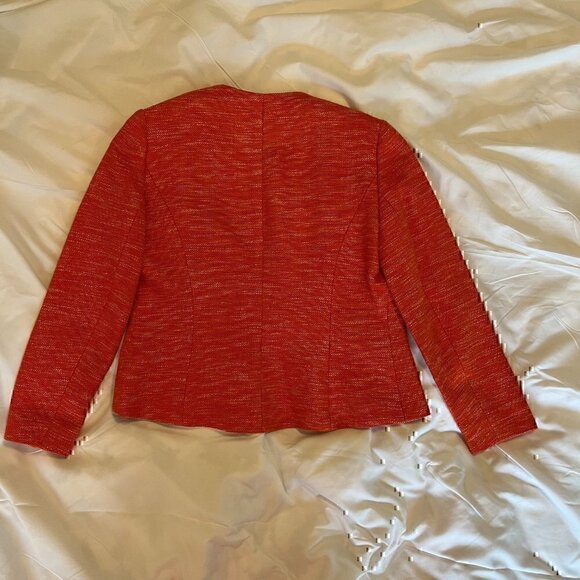Anne Klein Blazer - Orange Size 2 - Picture 7 of 9